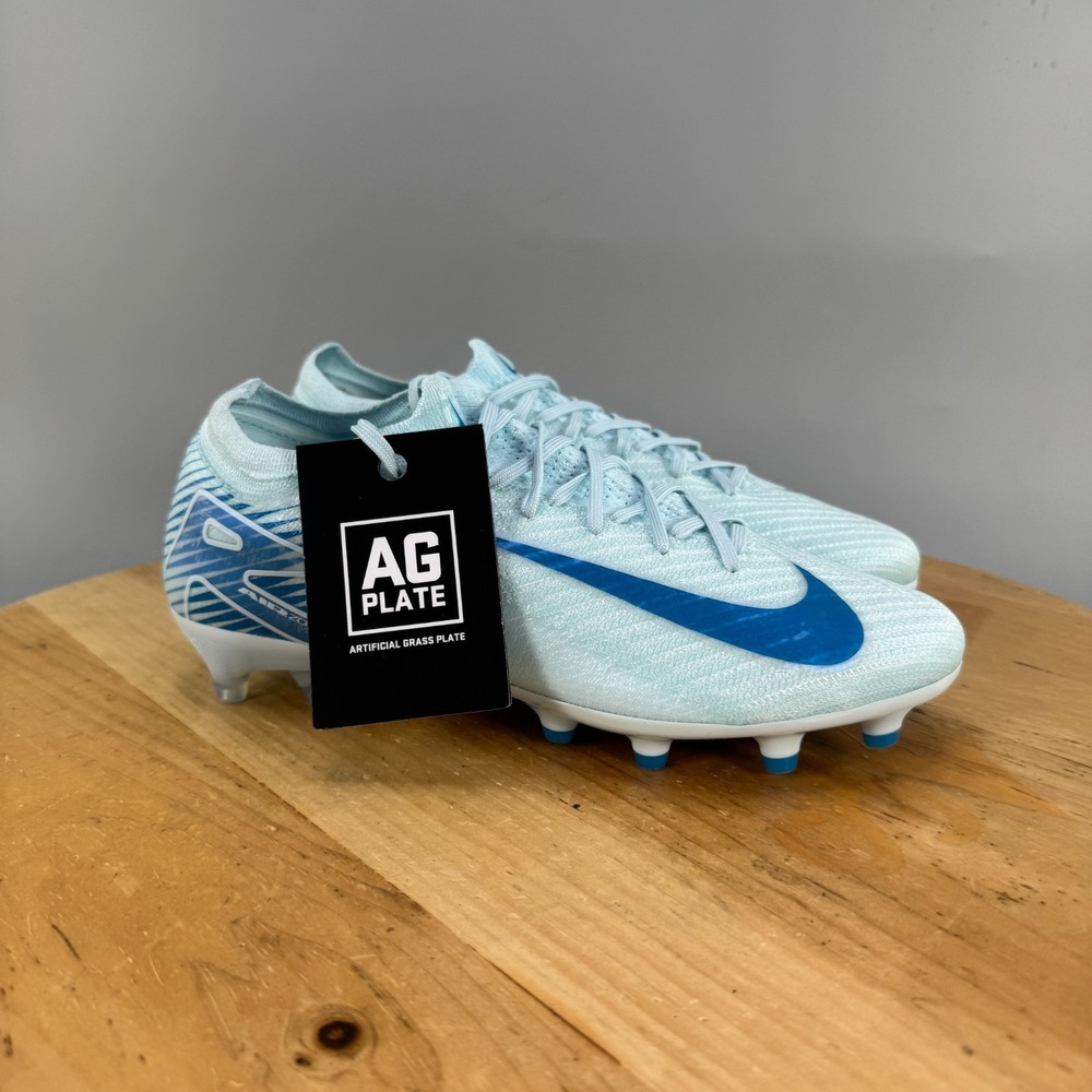 Mens 6.5 / Womens 8 - Nike Zoom Mecurial Vapor 16 Elite AG Pro Soccer Cleat Blue